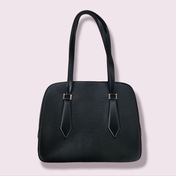 VINTAGE ashneil | black leather shoulder bag - Picture 5 of 10